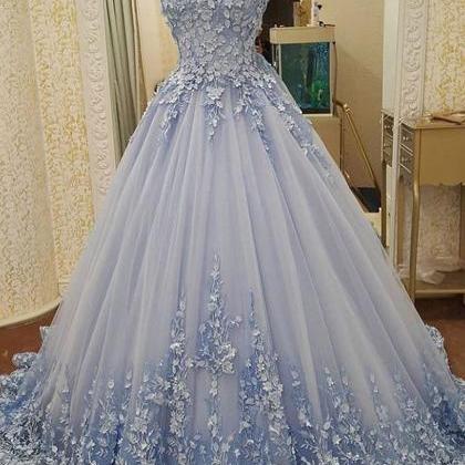 A-line Princess Sweetheart Neck Wedding Dresses,..