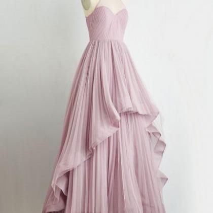 A-line Illusion Neck Chiffon Long Prom Dress,fancy..