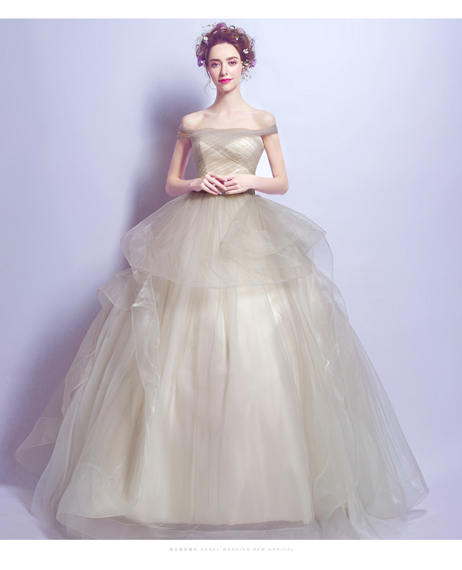 2017 A-line Princess Straight Neck Sleeveless Floor Length Prom Dresses,asd27003