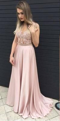See Through Lace Bodice Prom Dress,sexy Formal Dress,long Pageant Dress,senior Prom 2017 Dress,2122
