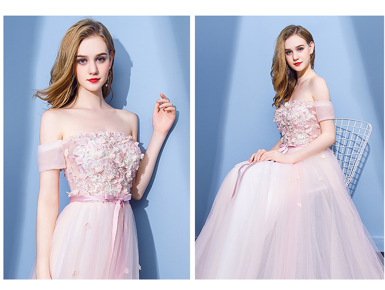 A-Line/Princess One-Shoulder Floor-length Prom Dresses main image 0