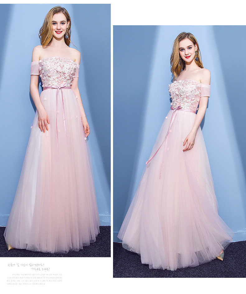 Modern A-Line Square Neck Sleeveless Backless Floor-Length Prom Dress main image 1
